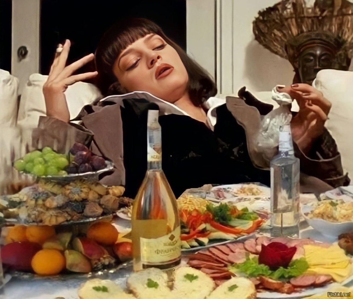 После застолья