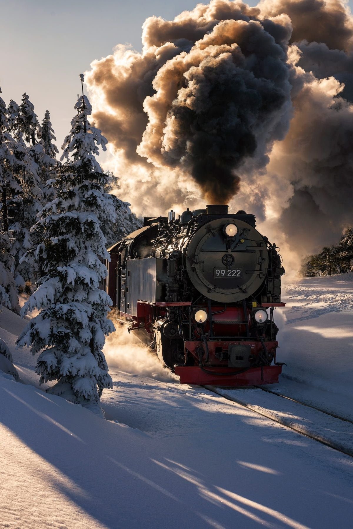 Старинный поезд