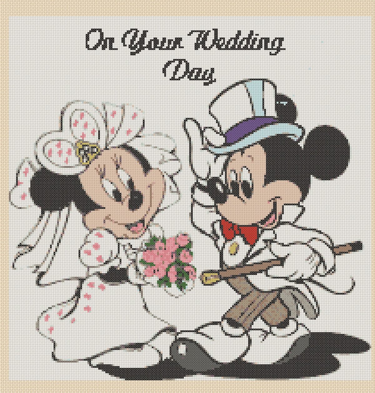 Жених и невеста рисунок