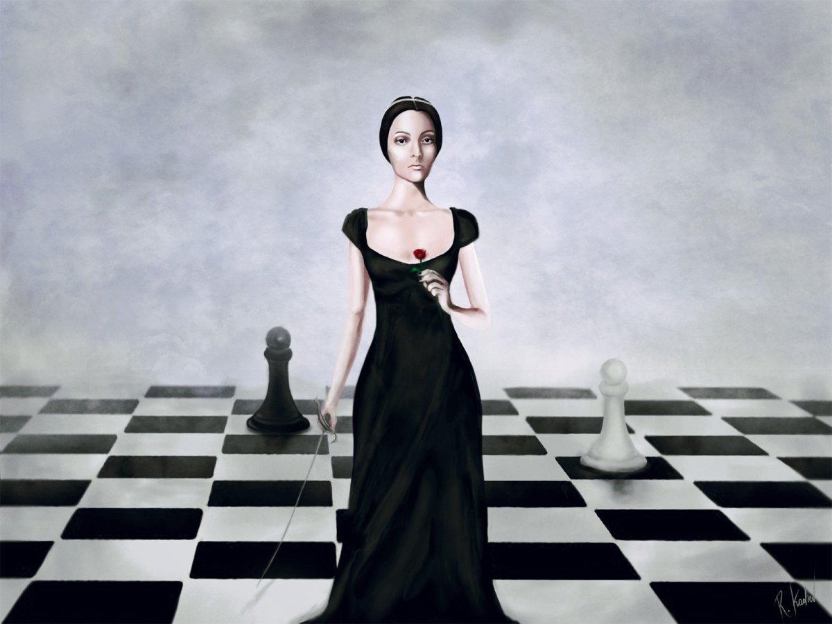 Юлия Флёри – шахматы. Черная Королева