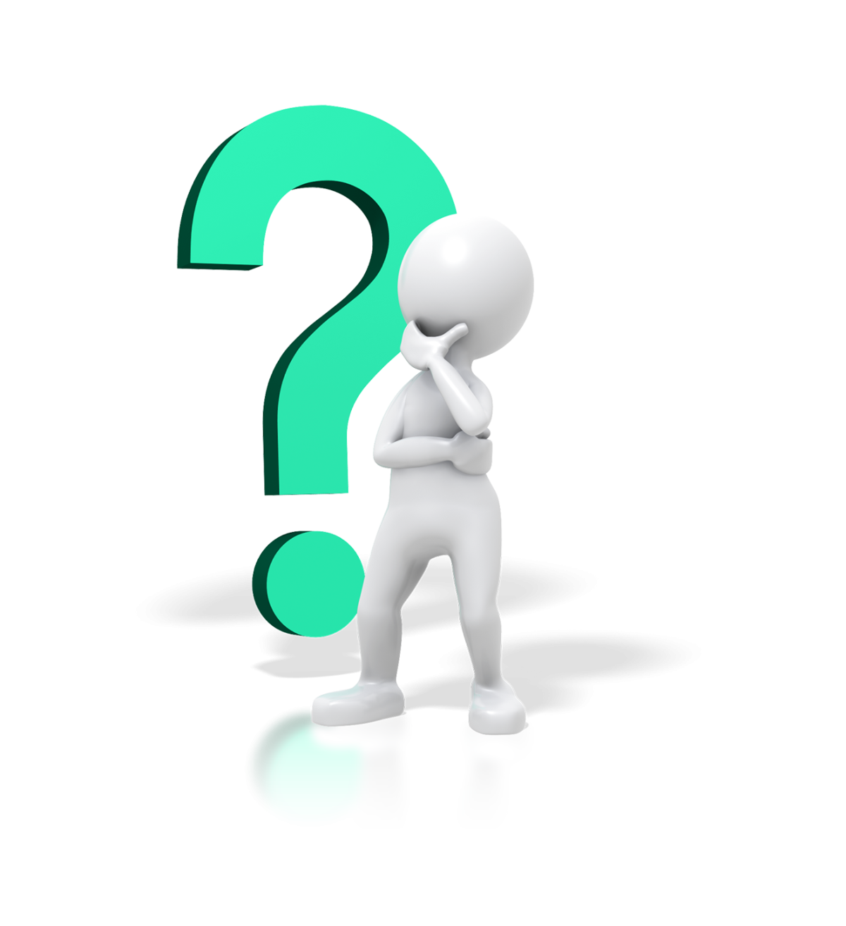 Задумчивый человечек