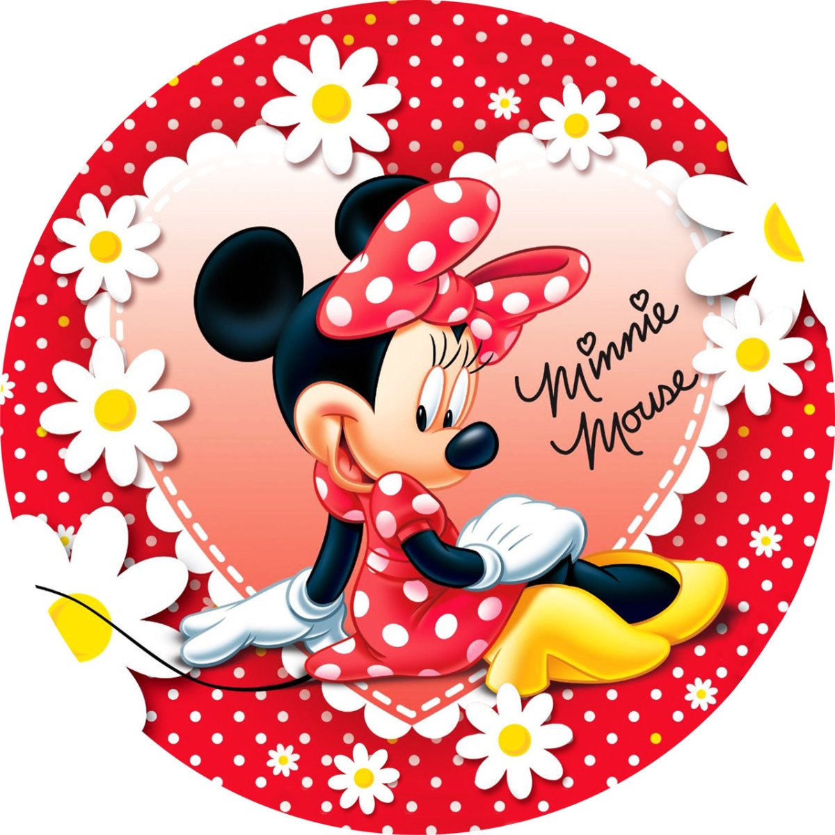 Тарелки одноразовые с Минни