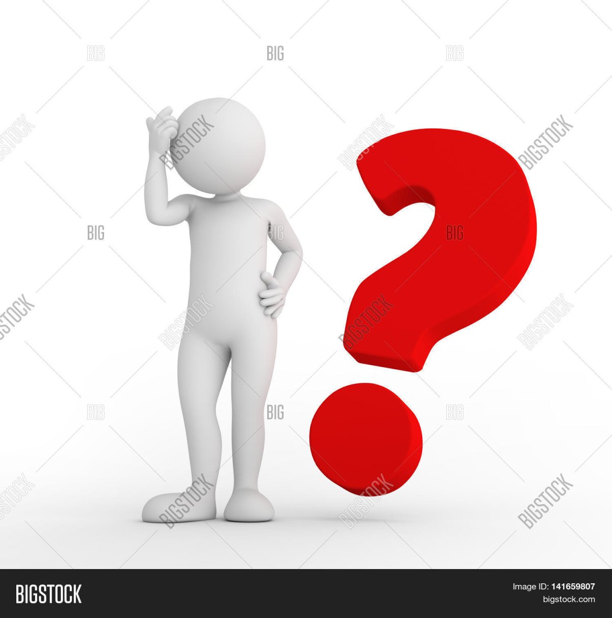 Фигурка с вопросительным знаком