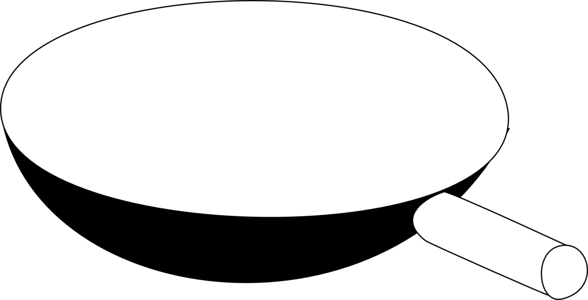 Трафарет сковородки