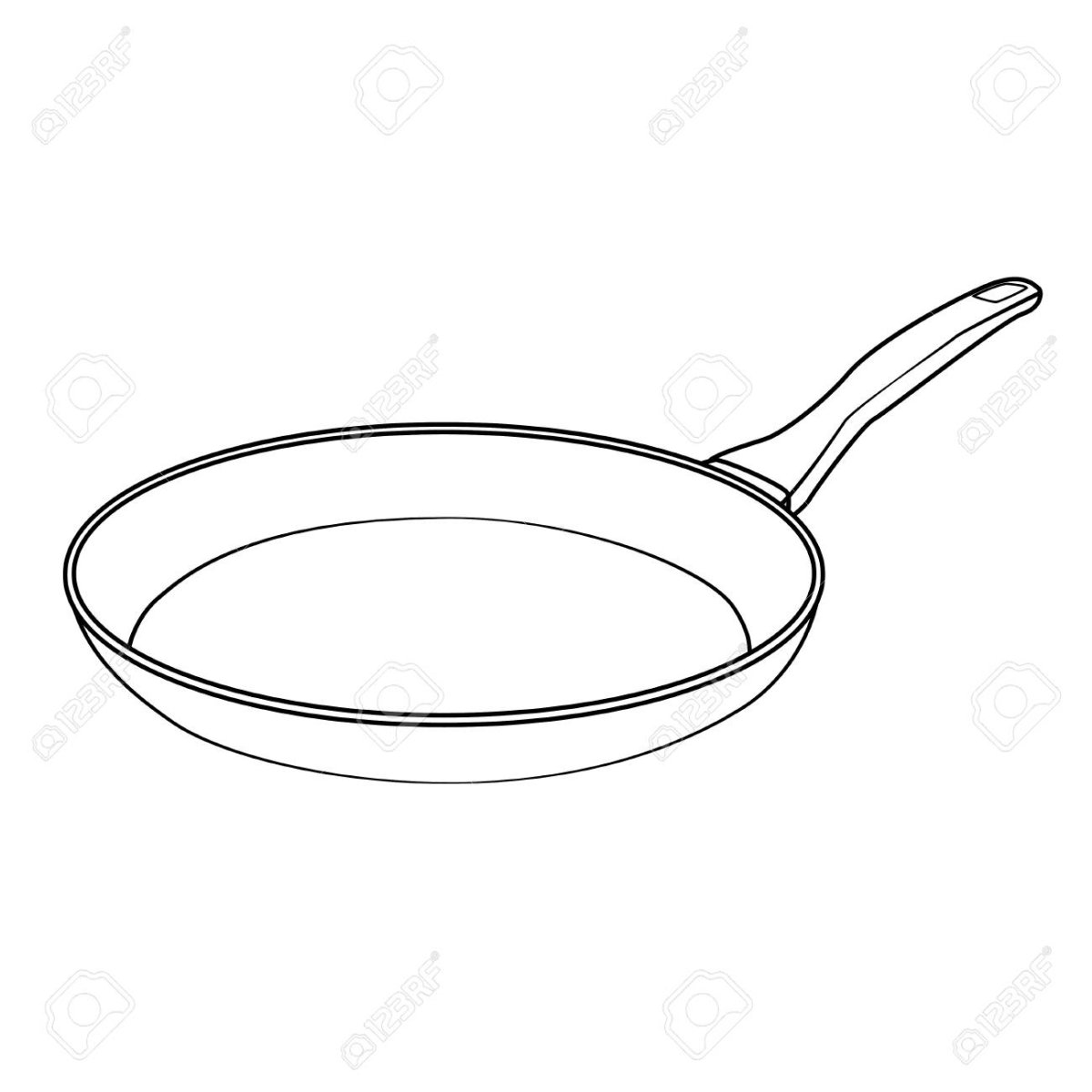 Зарисовка сковородки