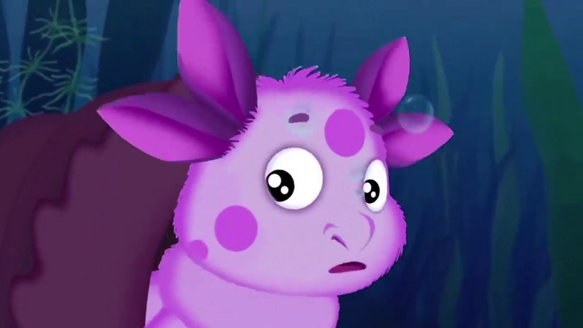 Лунтик испуганный