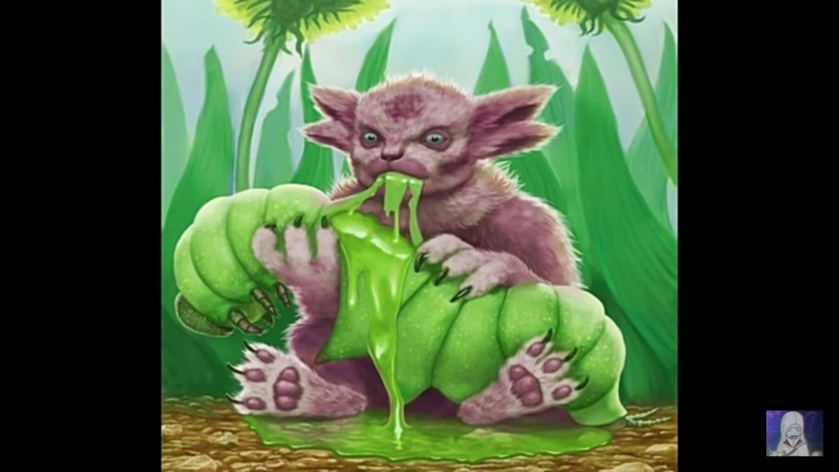 Лунтик не простил гусениц