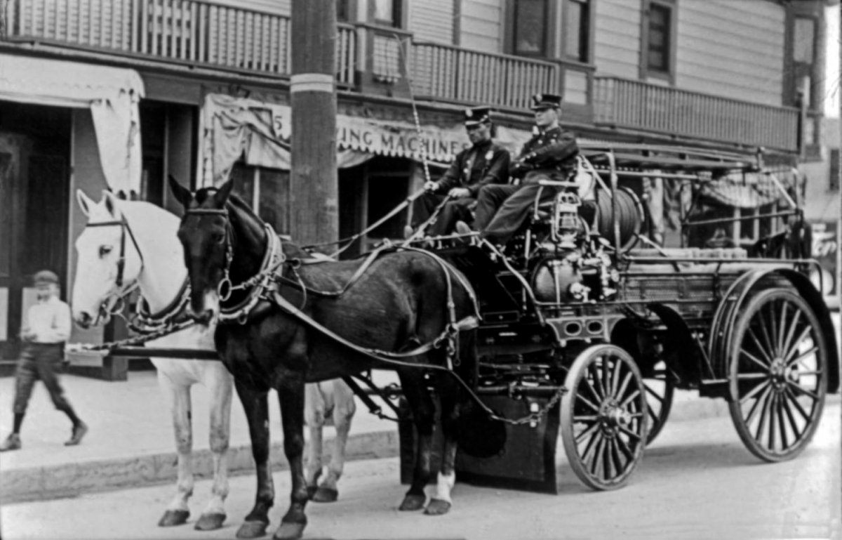 Паровая пожарная машина 1841