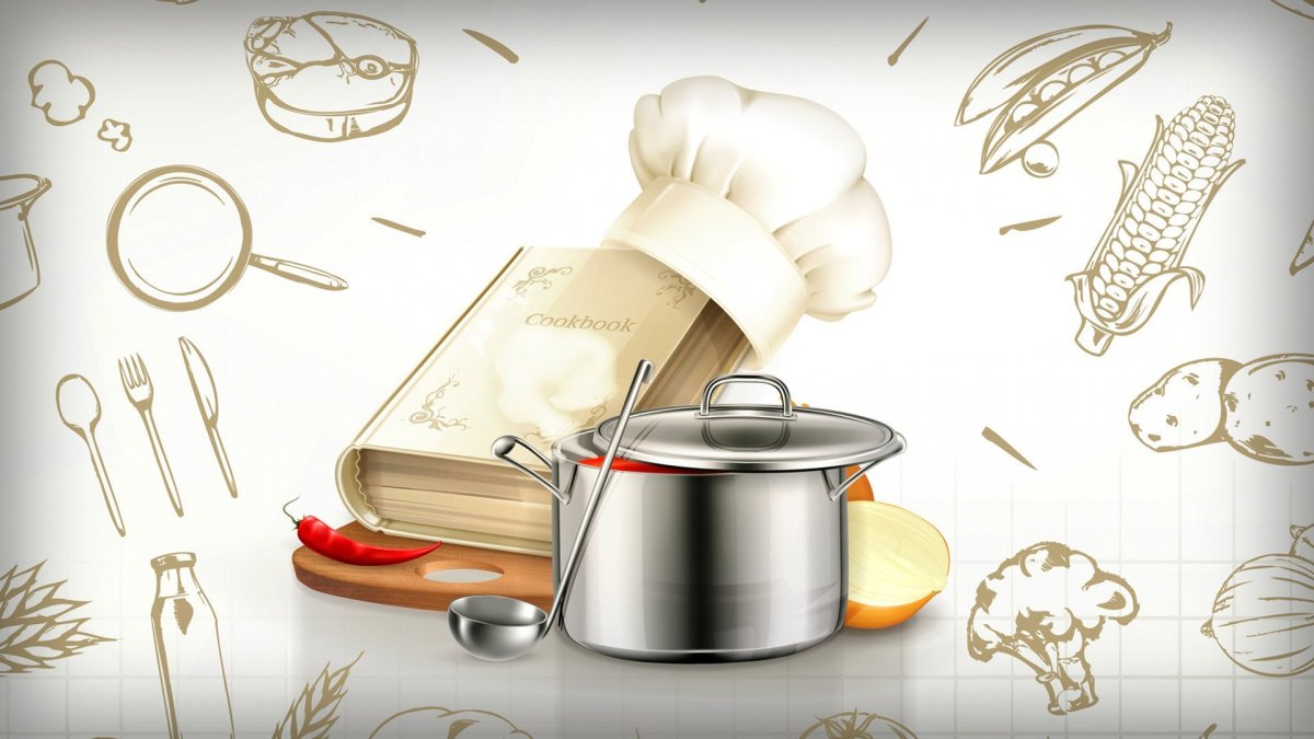 Фон для презентации по кулинарии