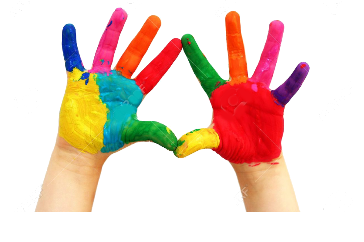 Разноцветные ладошки