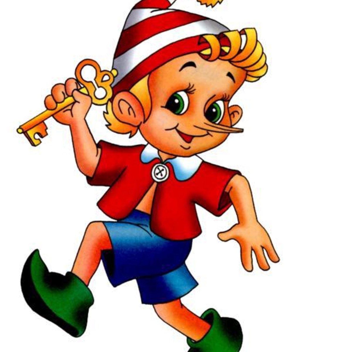 Герои мультфильма Пиноккио