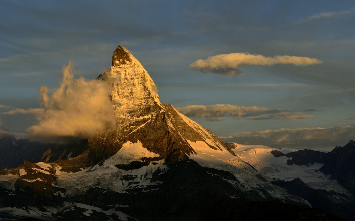Гора Маттерхорн рассвет