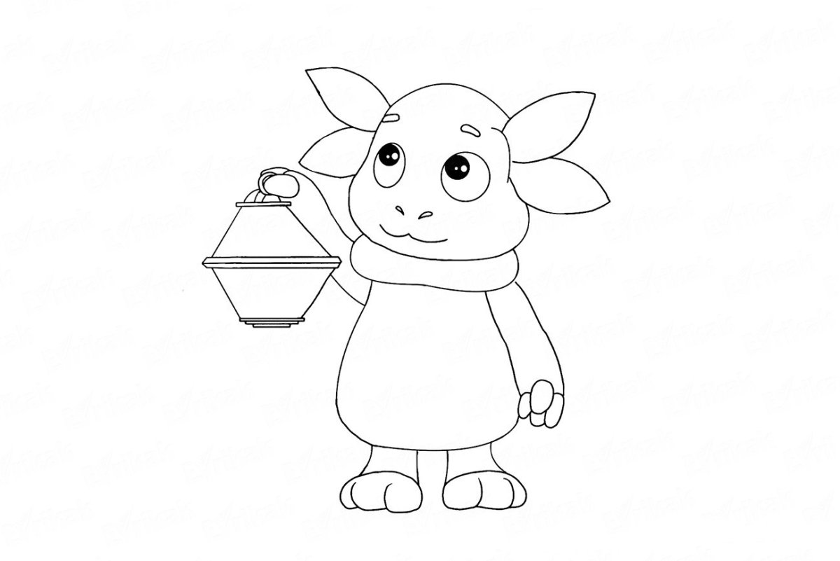 Лунтик герои