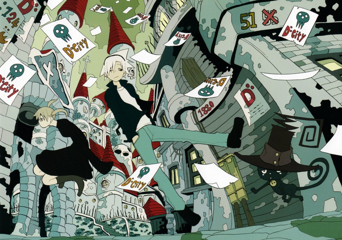 Аниме Пожиратель душ город