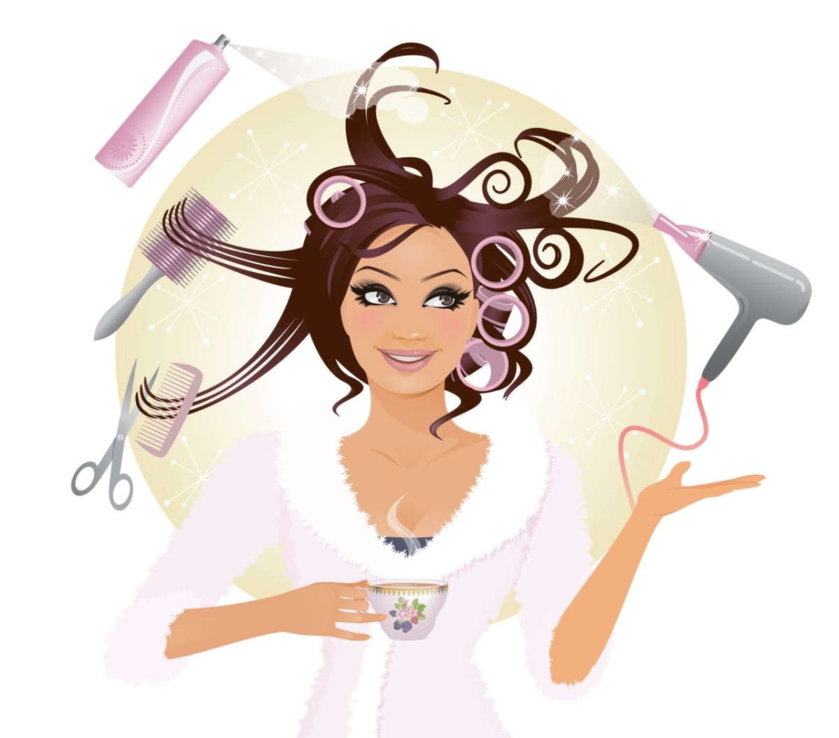 Парикмахер иллюстрация