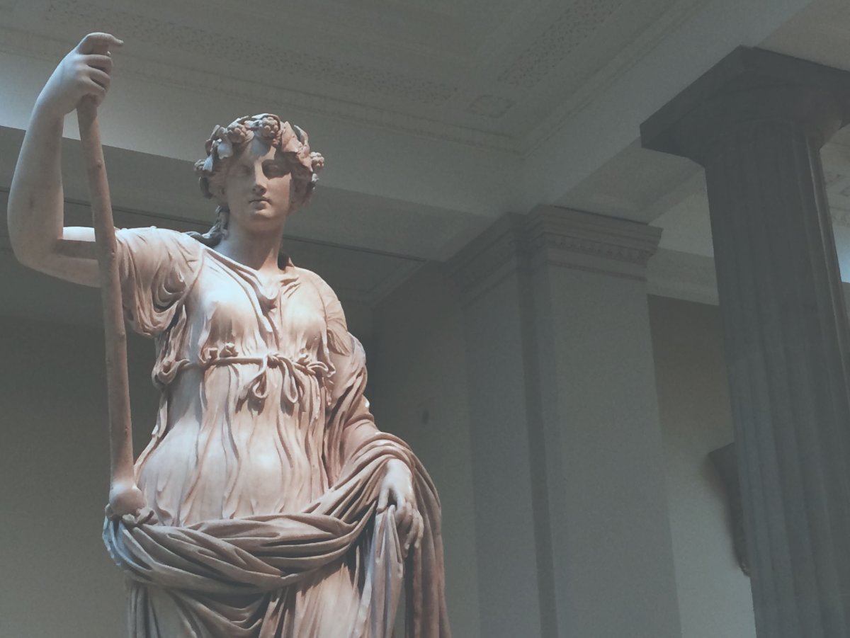 Кариатиды Эрехтейона британский музей