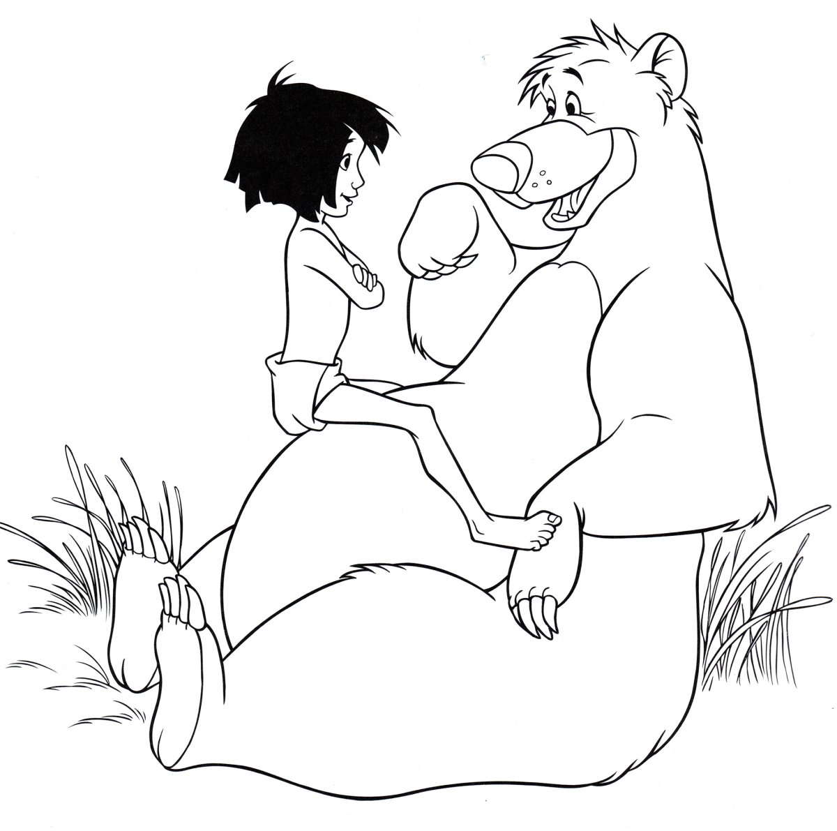 Маугли книга джунглей