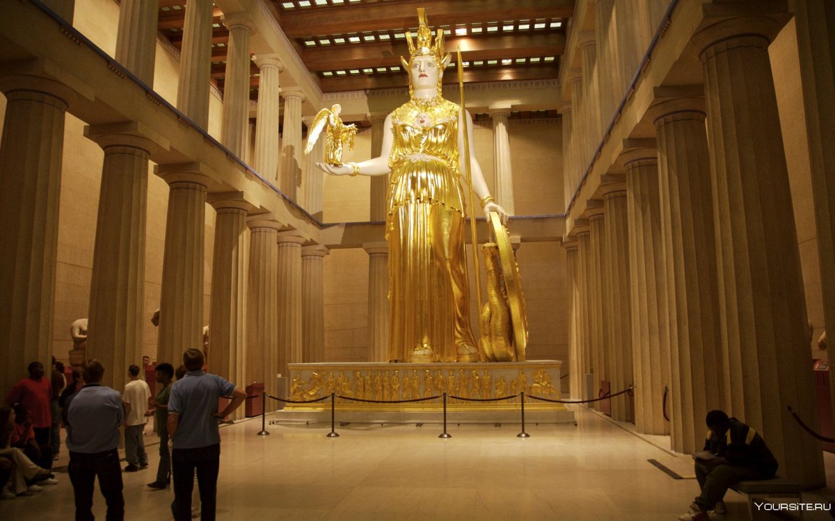 Афина скульптура древней Греции