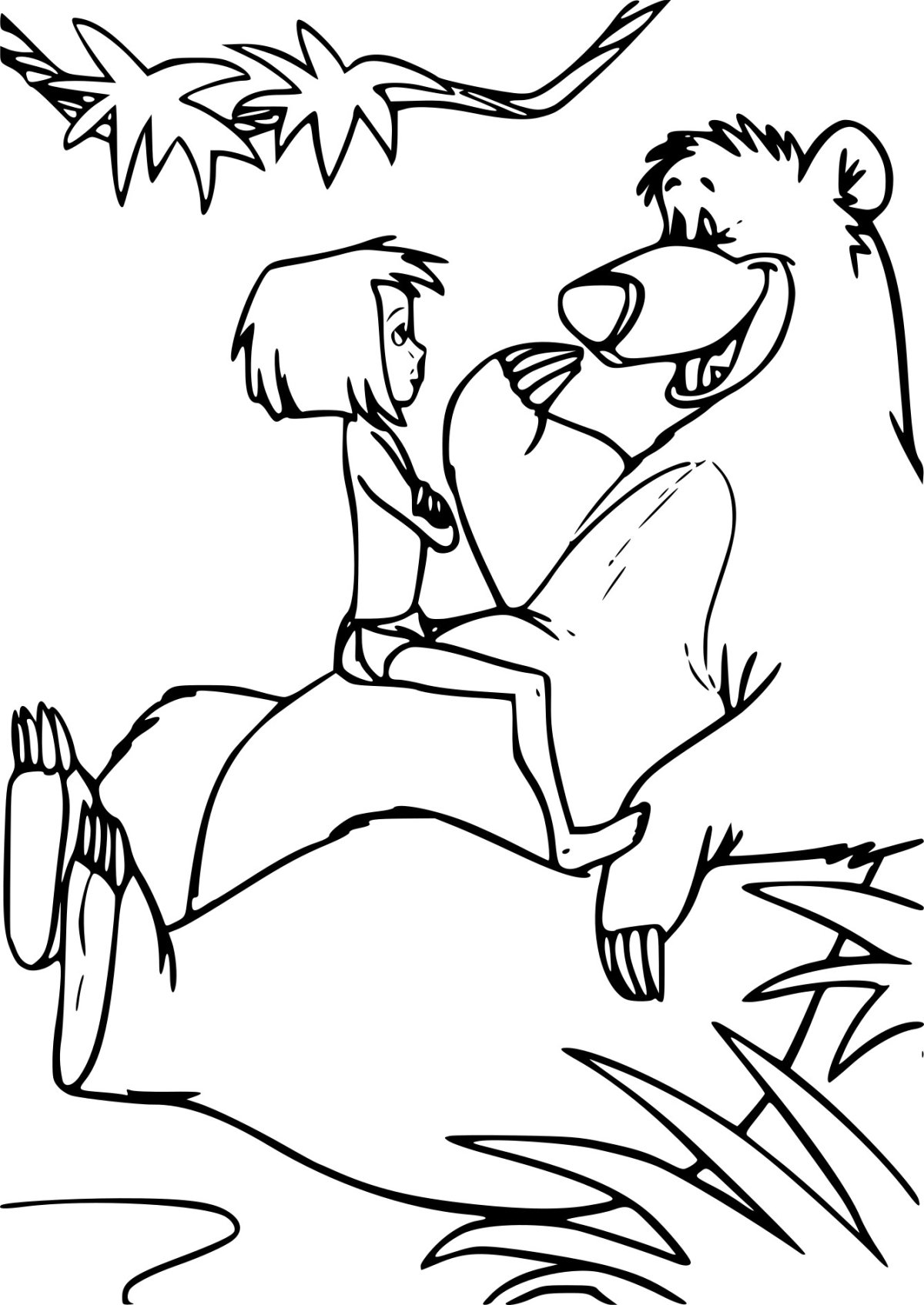 Книга джунглей Шерхан и Маугли