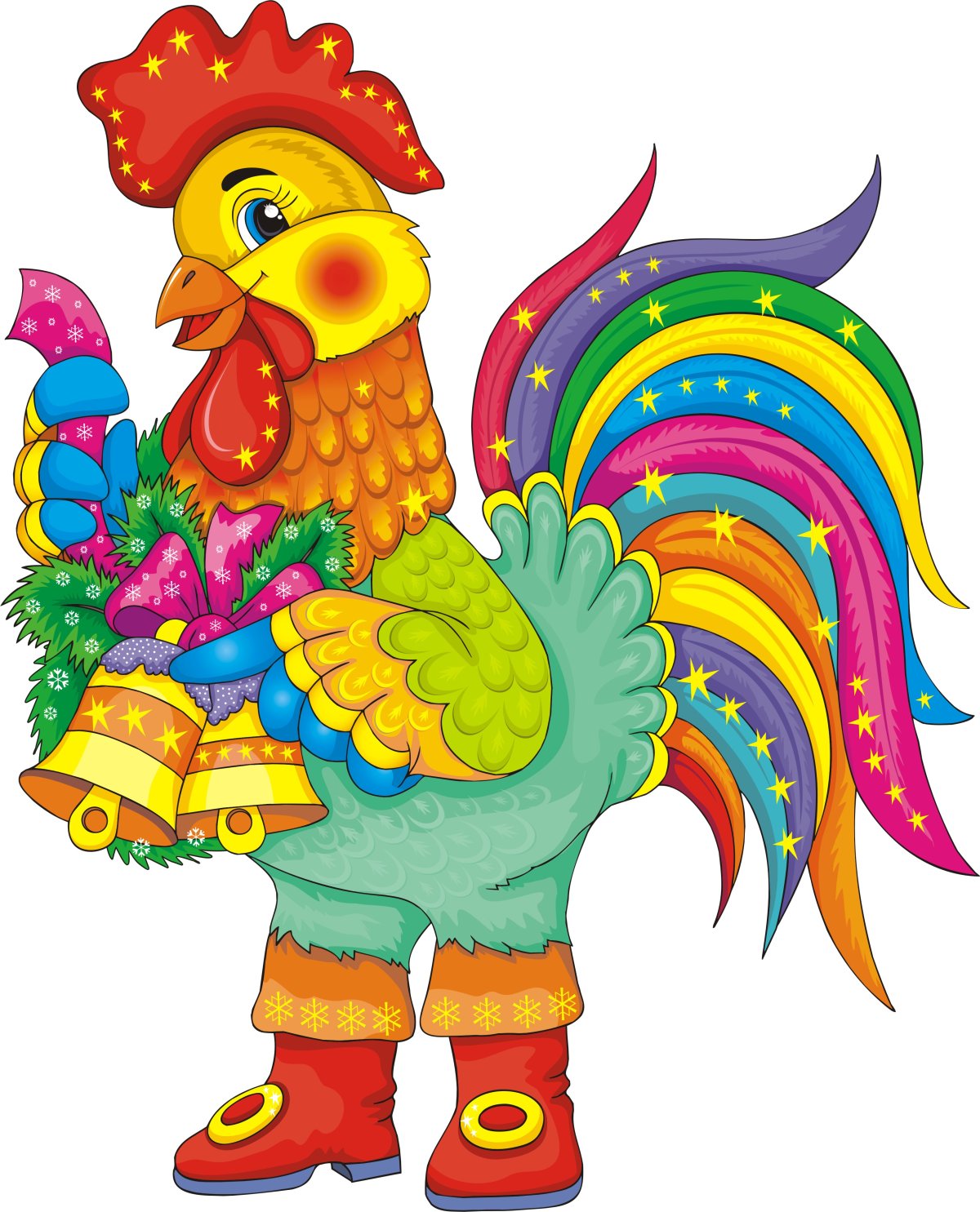 Петух из сказки