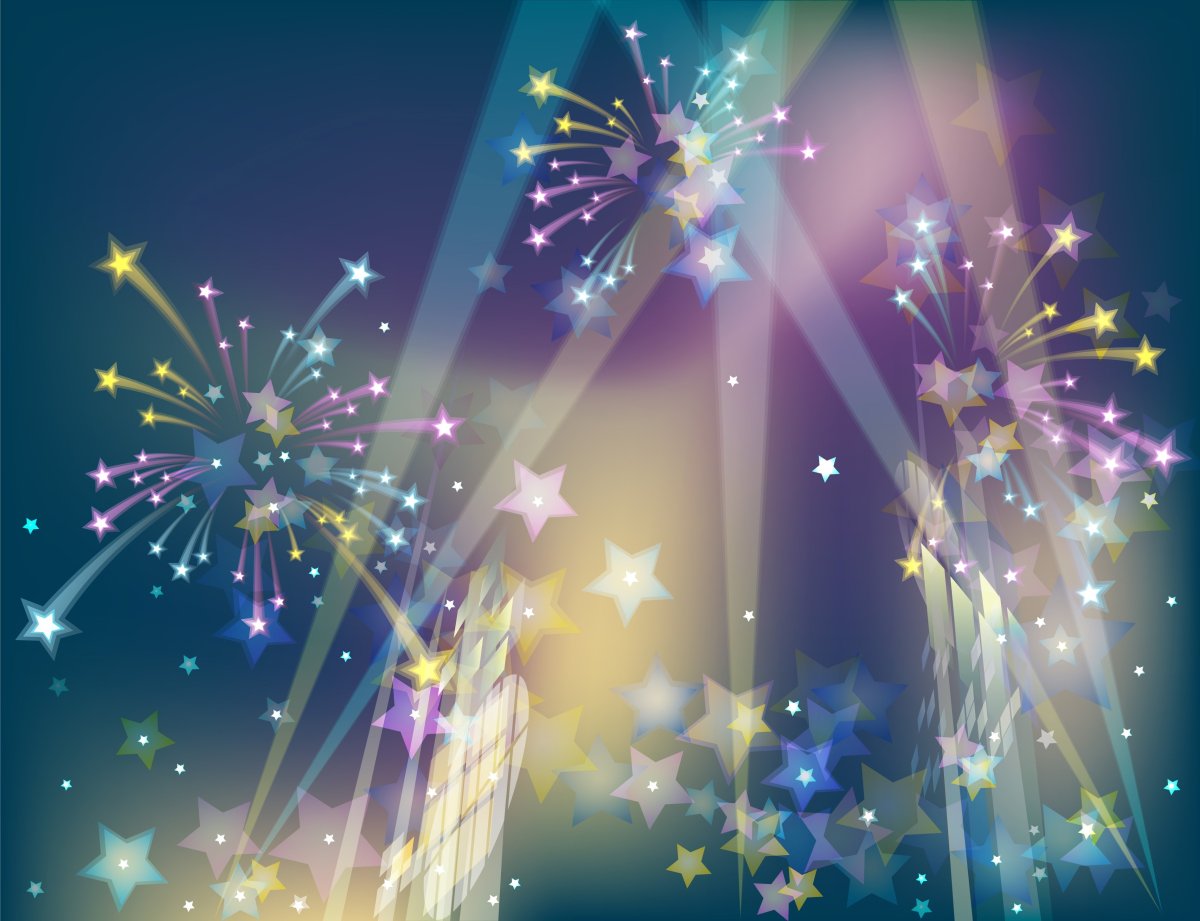 Праздничный фон для фотошопа