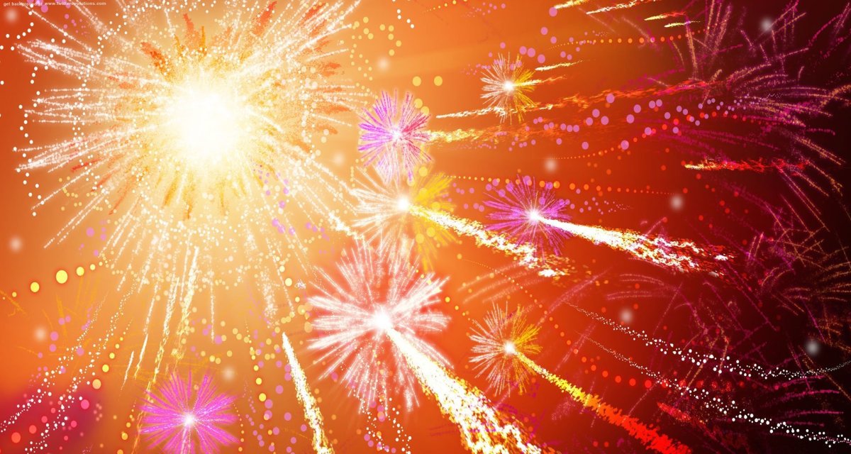 Праздничные фоны с воздушными шарами