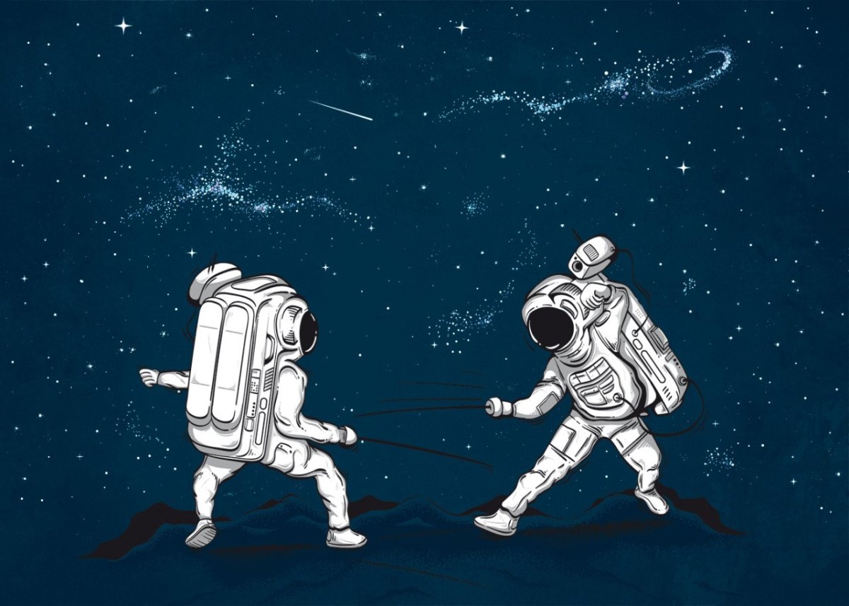 Космонавт арт