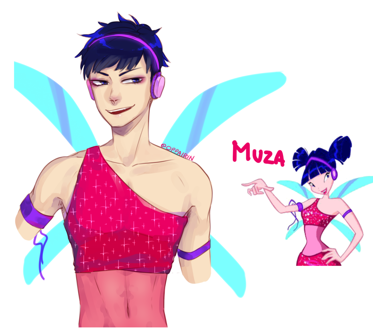 Муза Винкс хуманизация