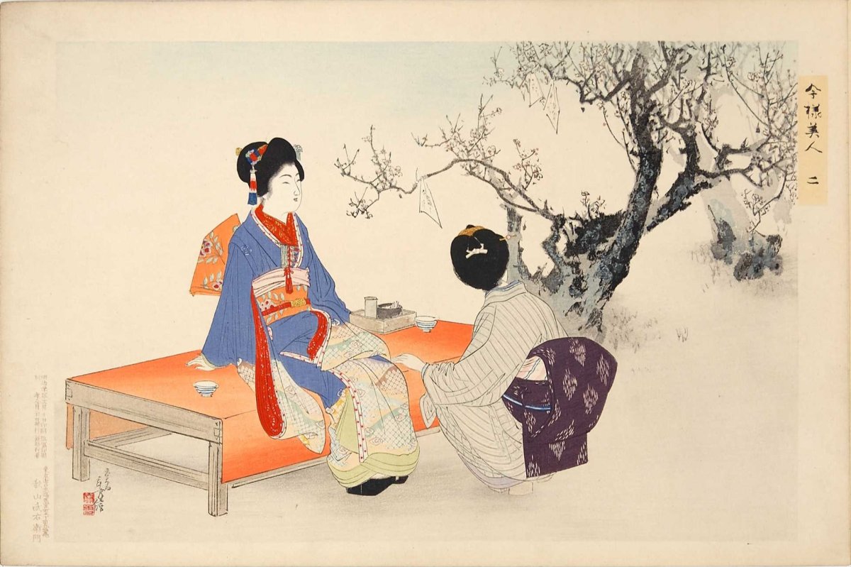 Мидзуно Тосиката Повседневная чайная церемония