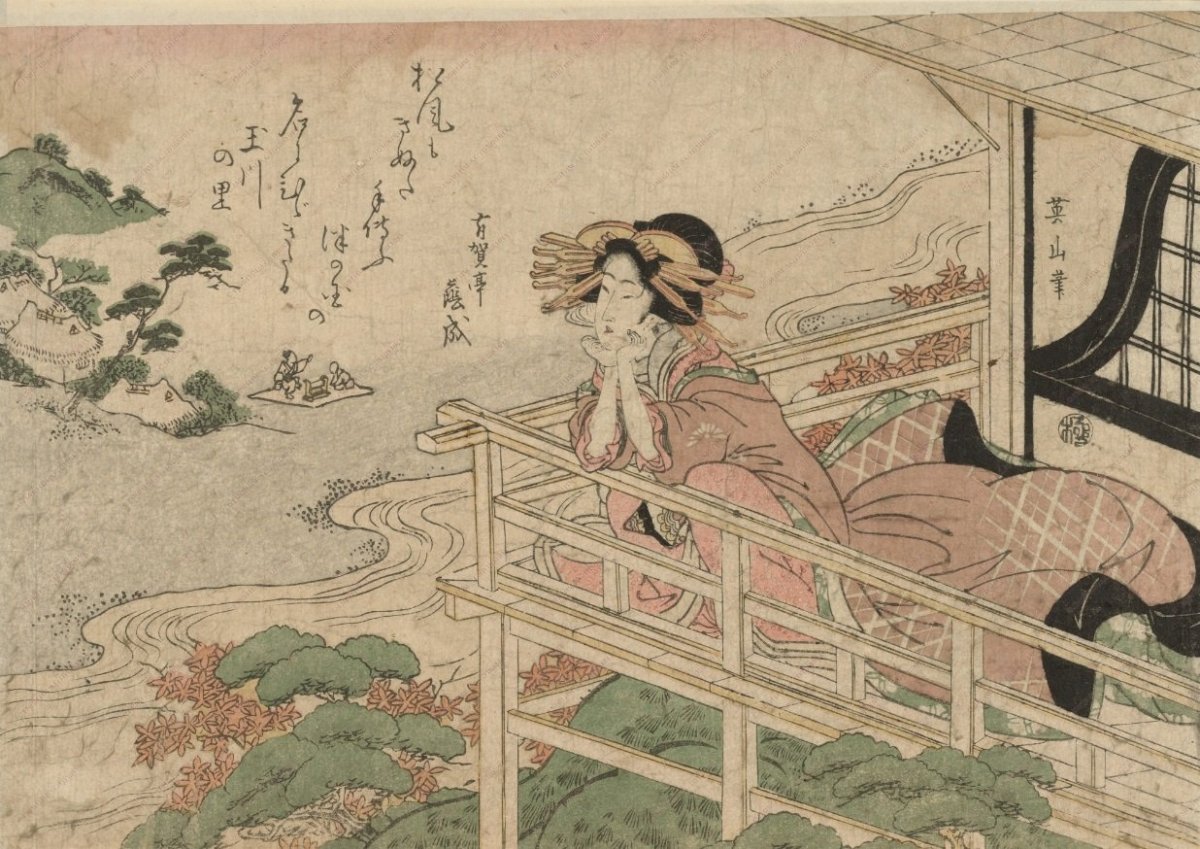 Гравюра Японии 18 век