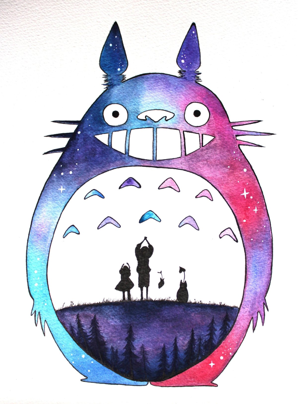 Тоторо в космосе