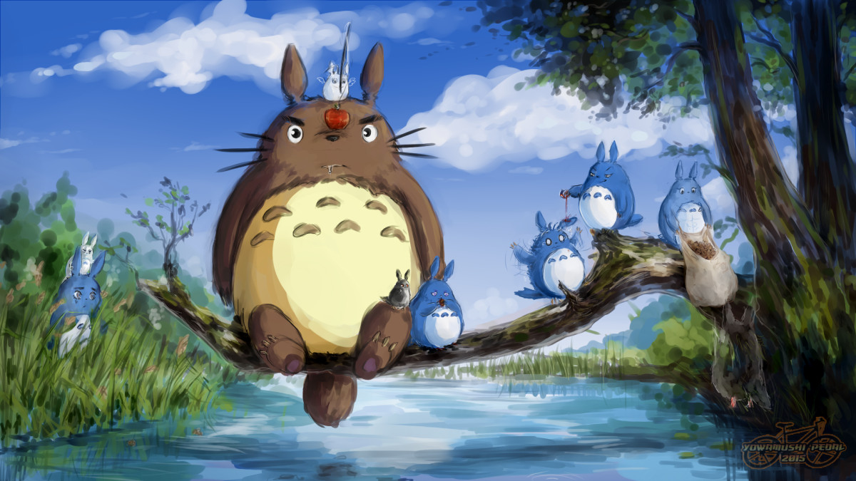 Мой сосед Тоторо мультфильм 1988