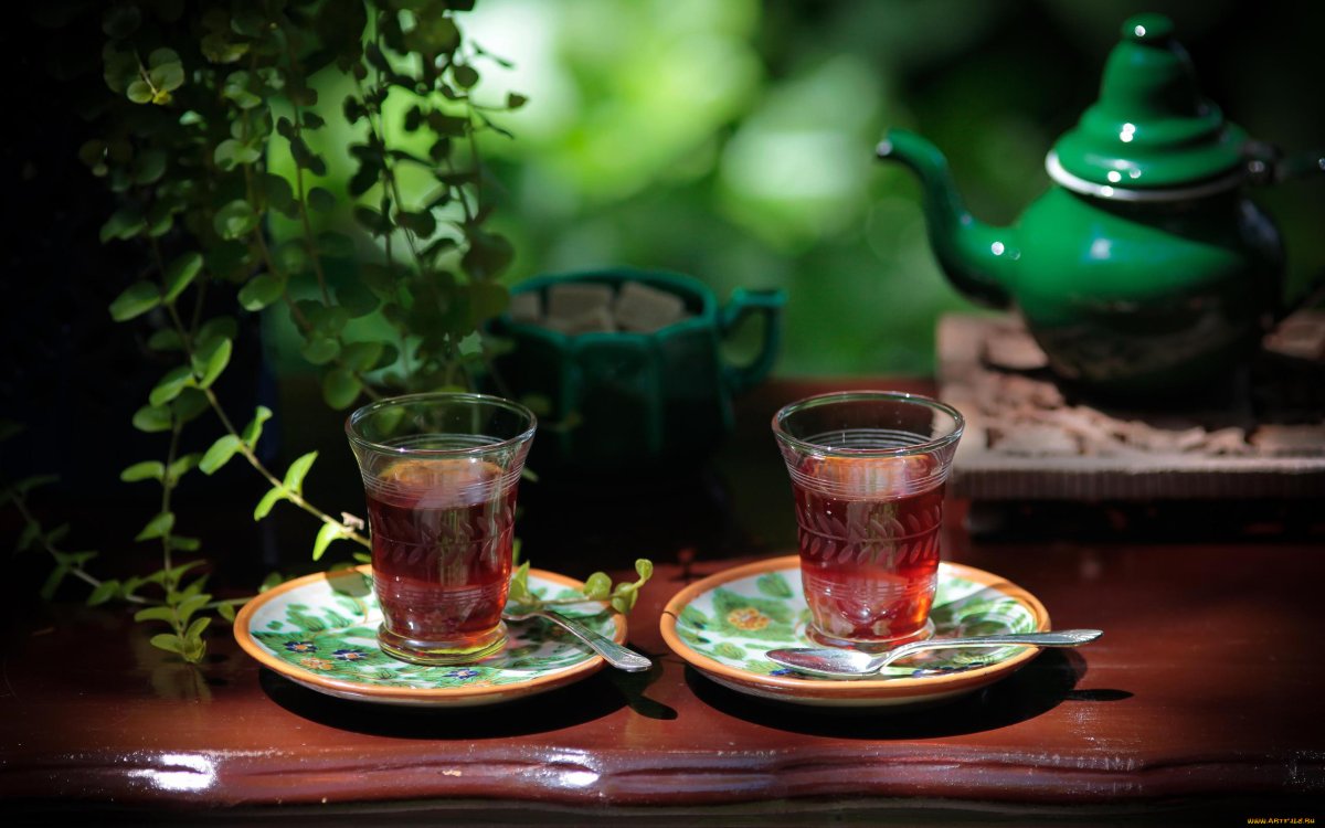 Чай в стакане