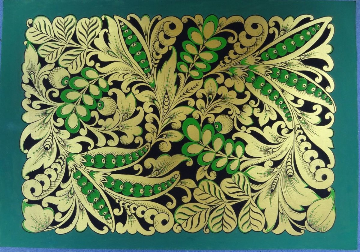 Хохломская Северная роспись