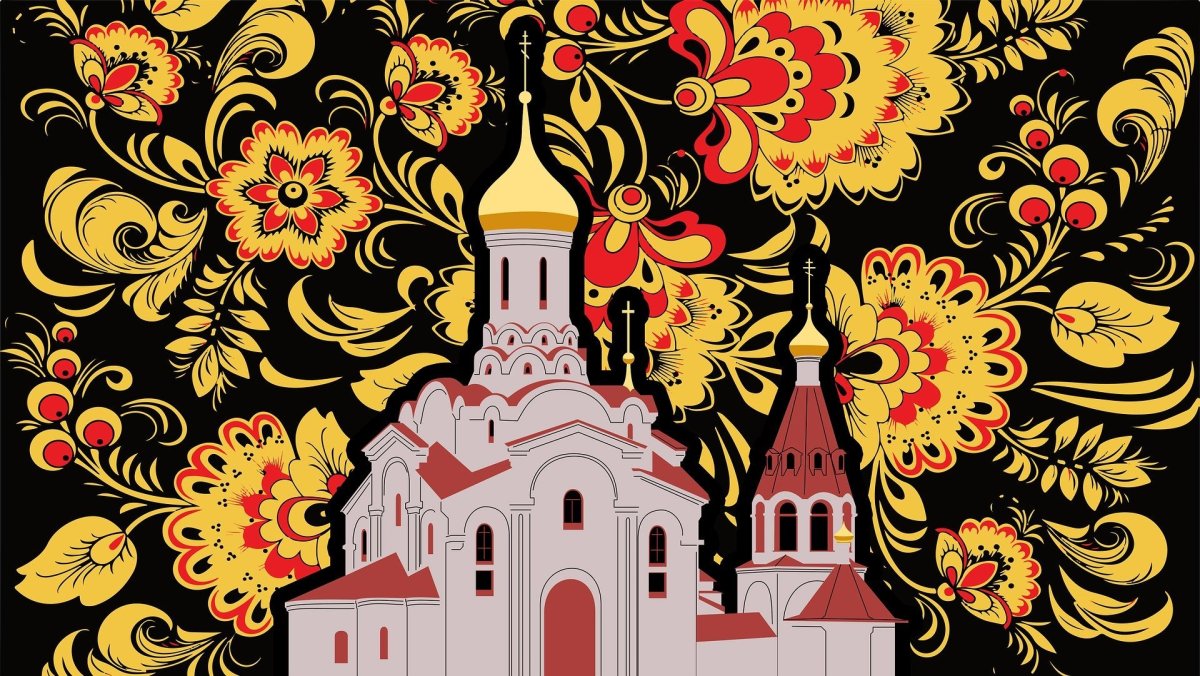 Петриковская роспись Рябинка