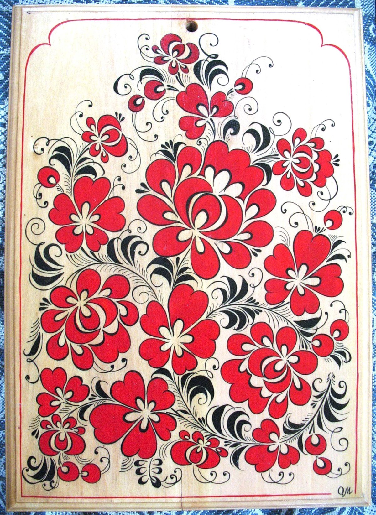 Хохлома роспись