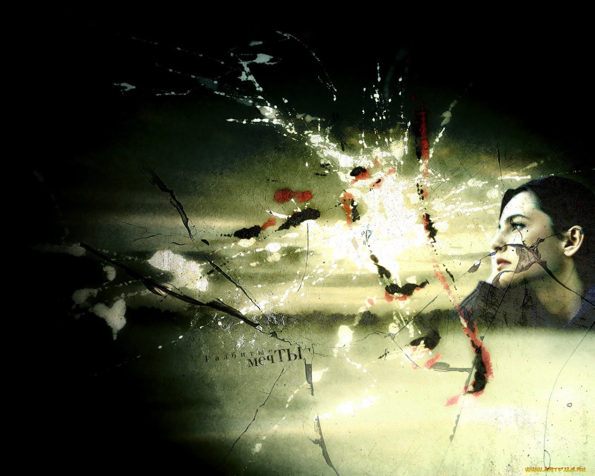 Разбитое сердце девушки