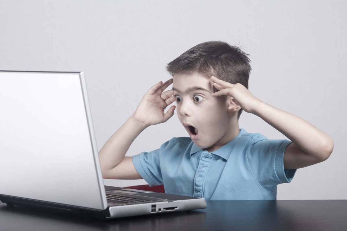 Ребенок от компьютерных игр