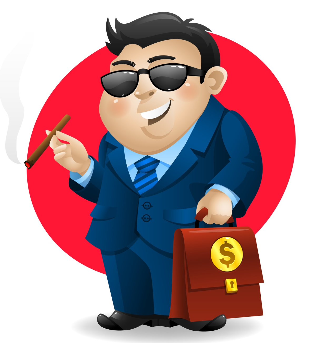 Начальник вектор иллюстрация