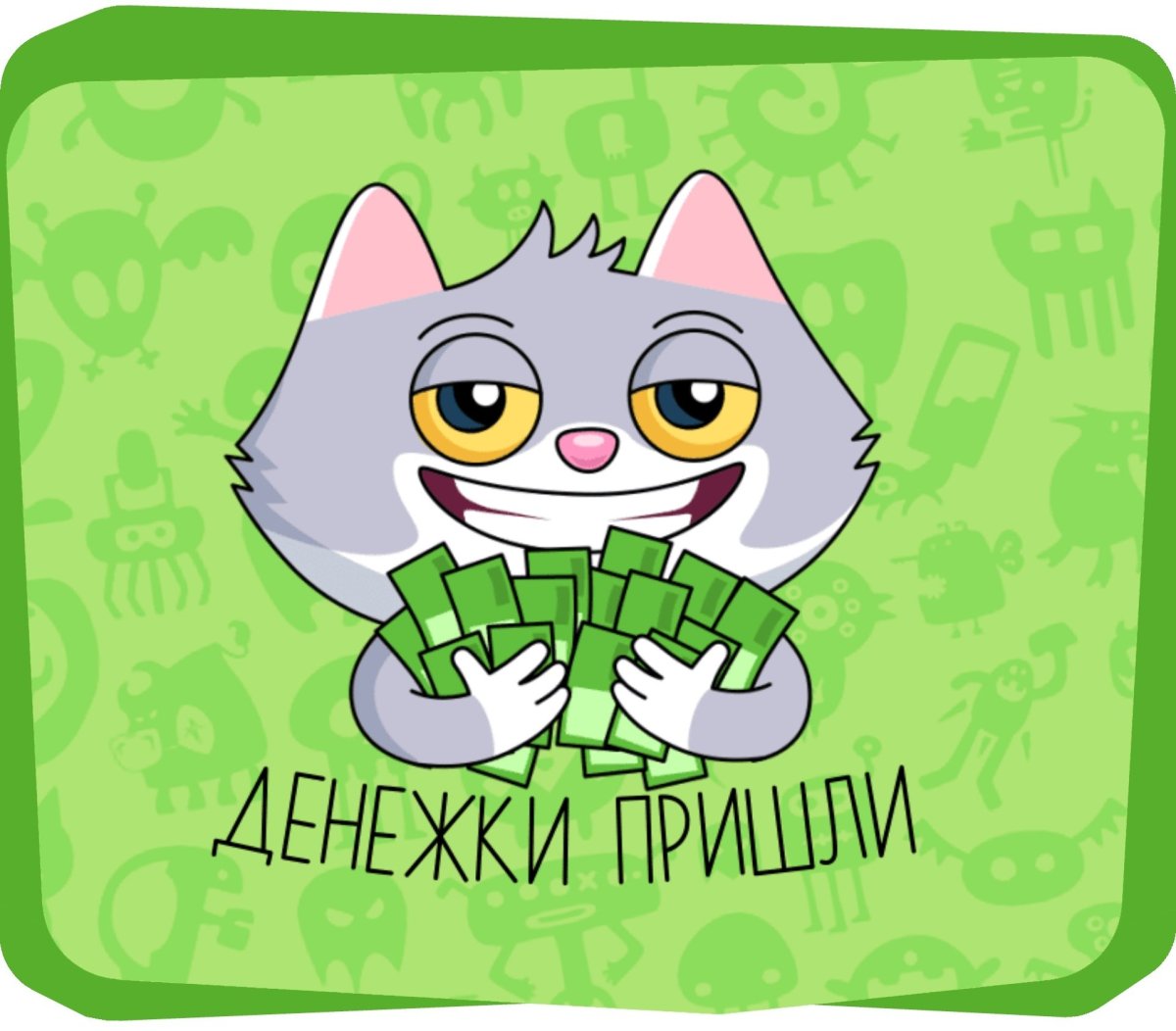 Котик с цветами фото