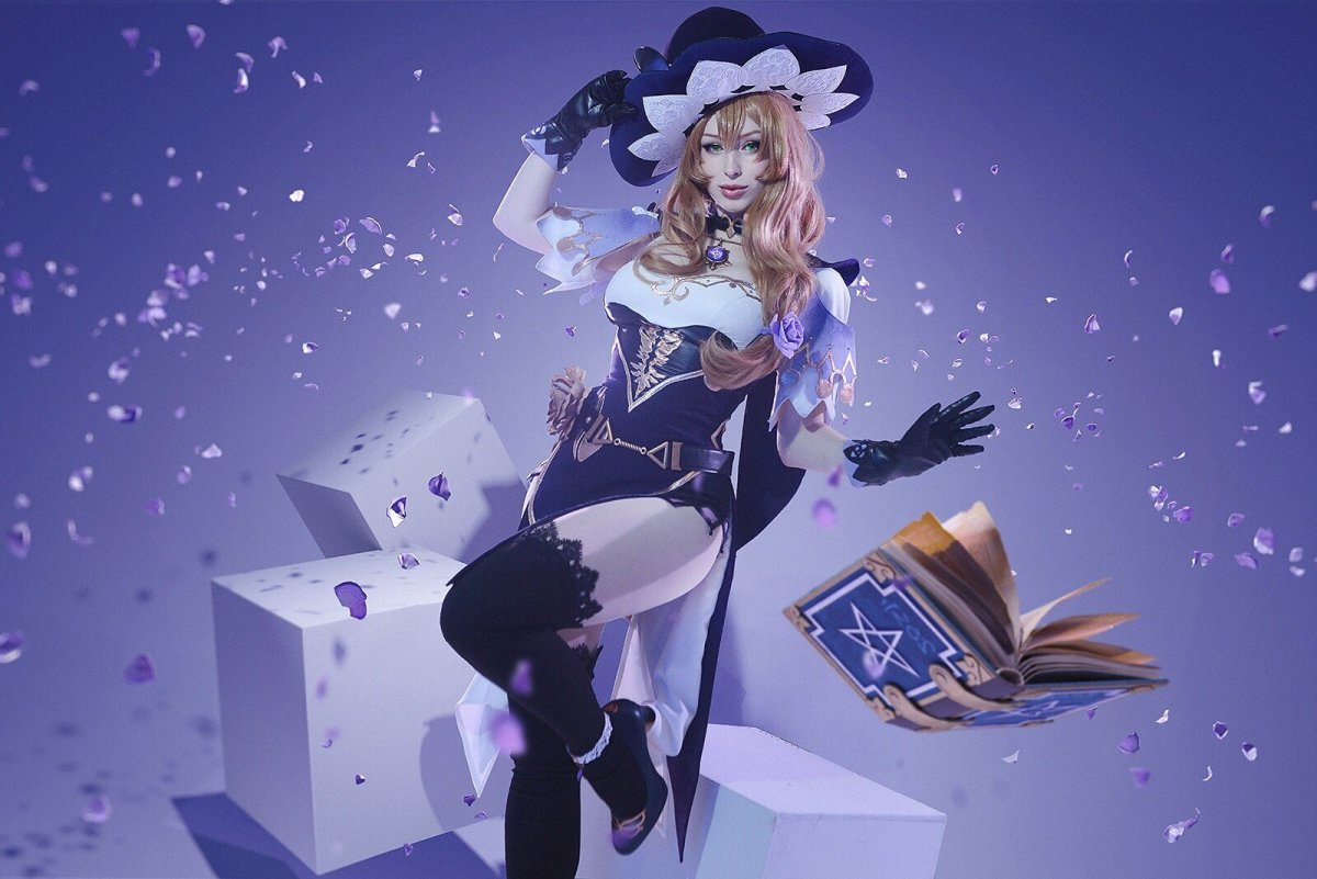 Лиза Геншин Импакт косплей