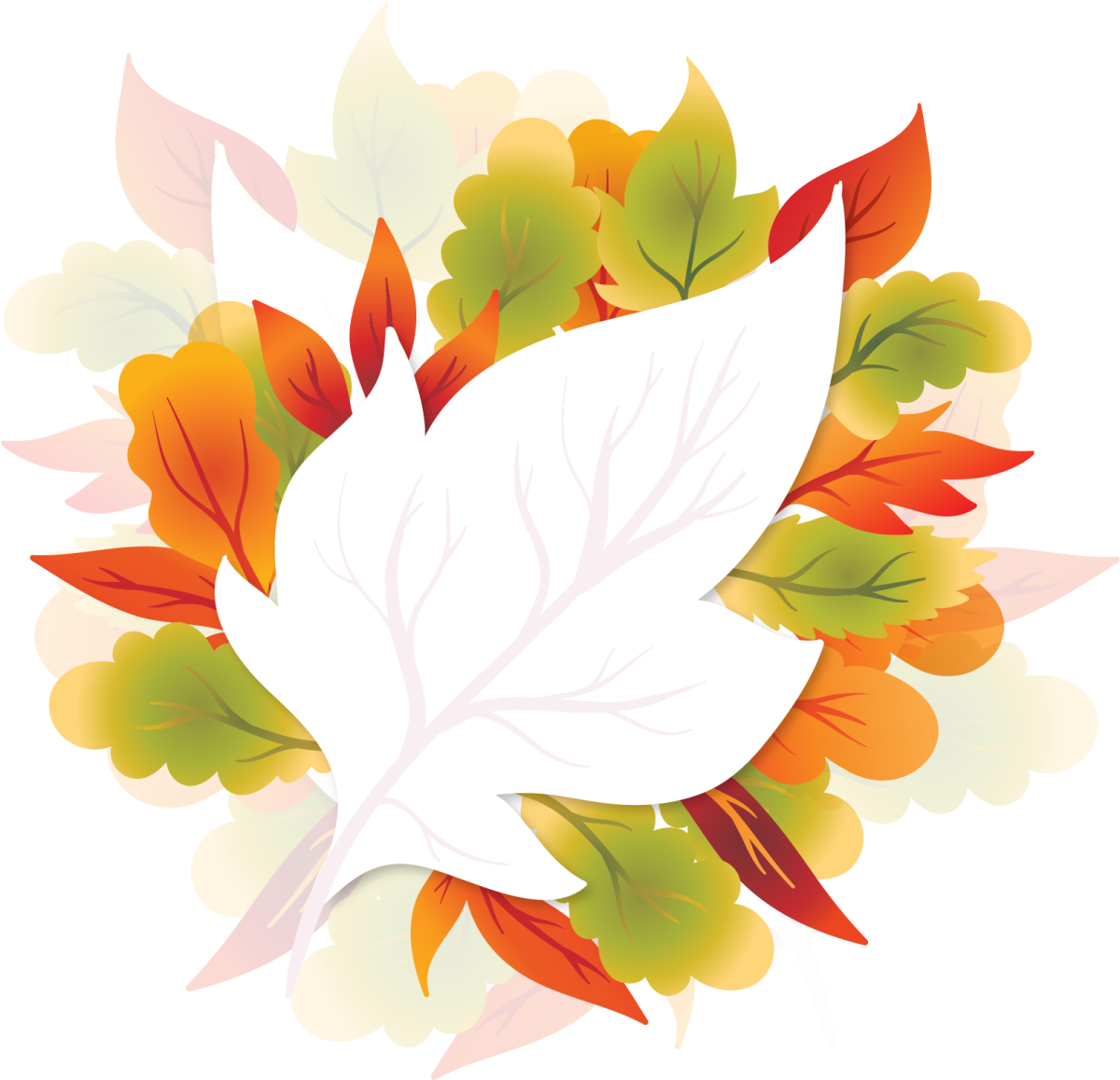 Осенние листья вектор