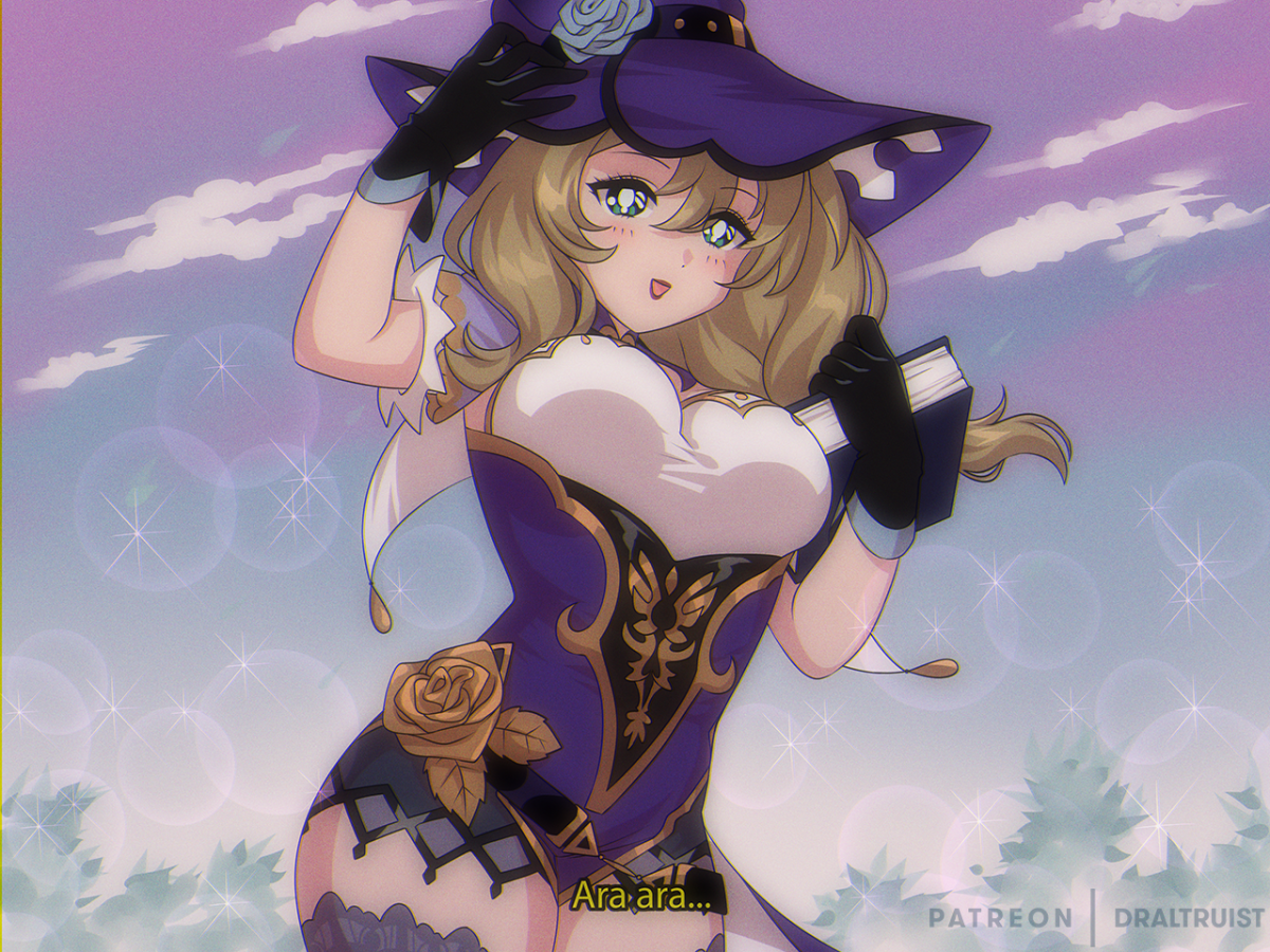 Лиза Геншин арт