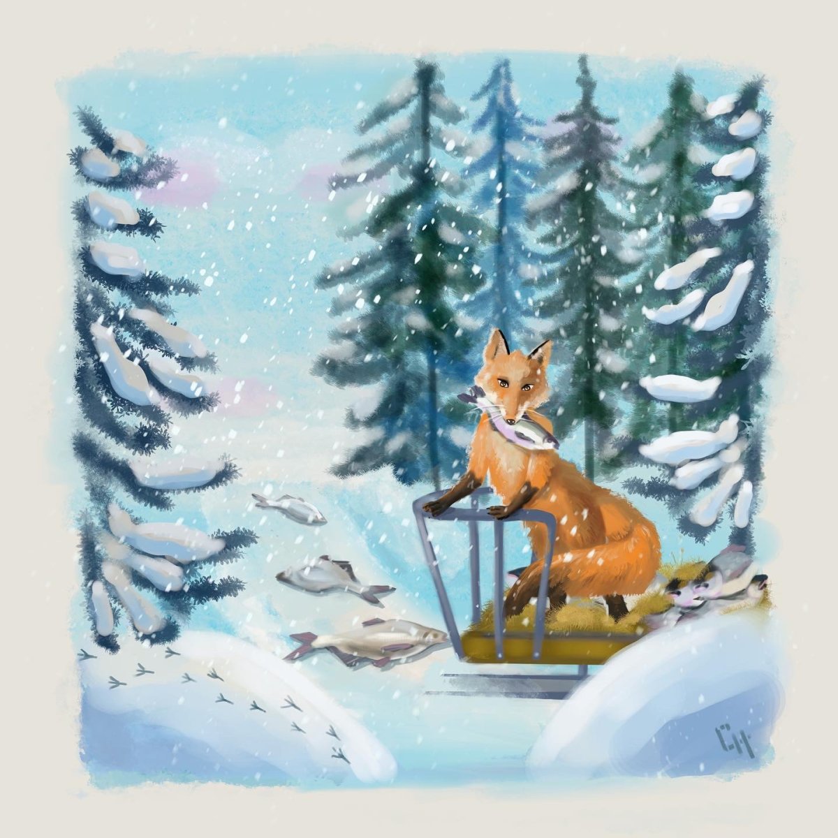 Хитрая лиса Патрикеевна