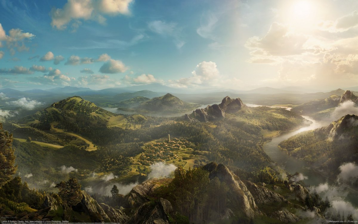 Эпический пейзаж