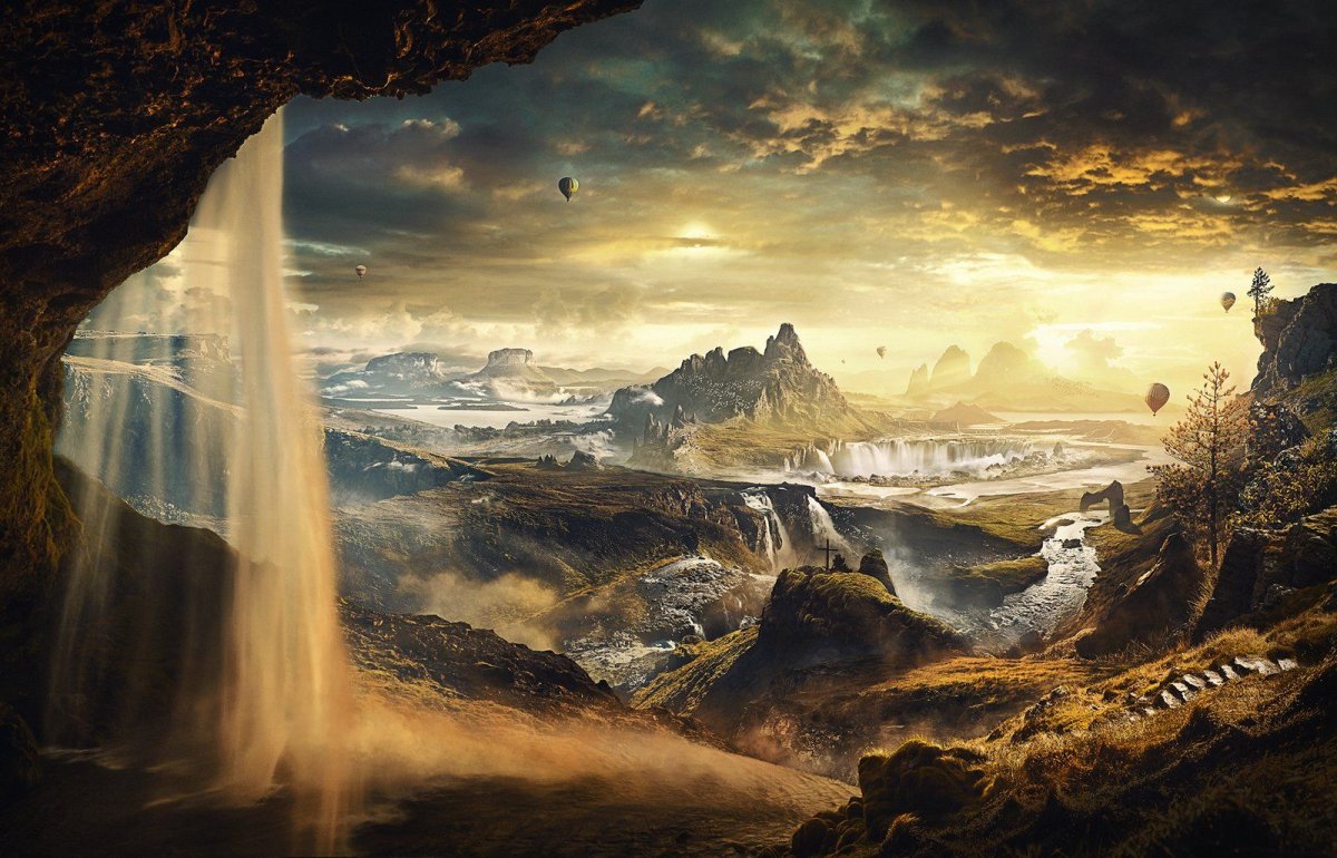 Фантастические пейзажи