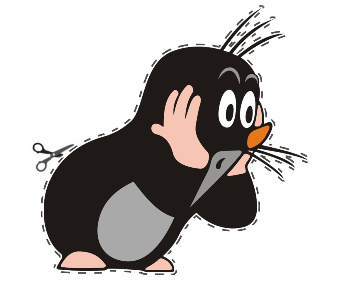 Крот в каске