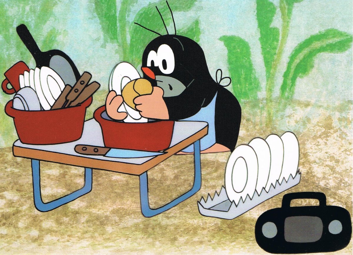 Крот мультипликационный