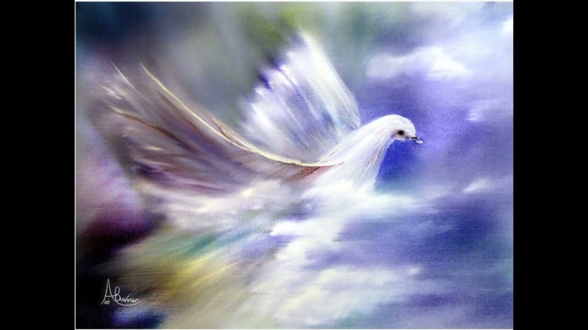 Девушка летает