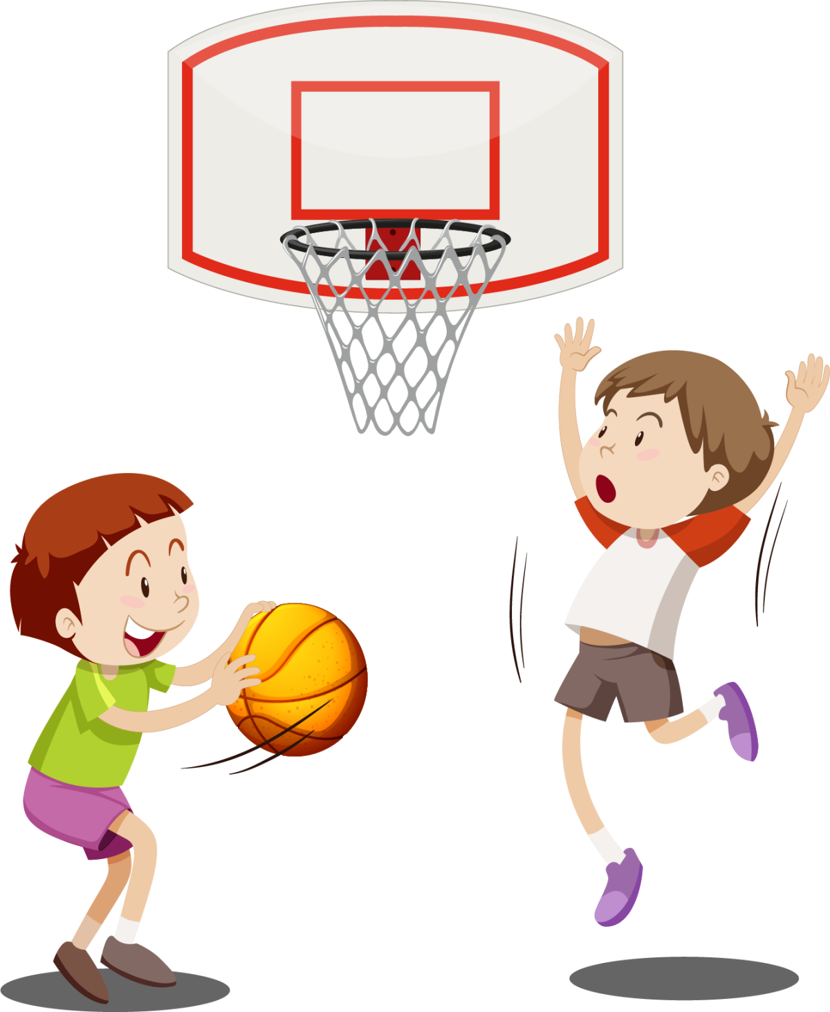 Дети баскетболисты